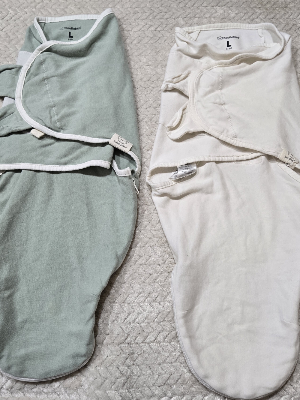 Keababies Baby Swaddle Sleep Sack Set of 2
